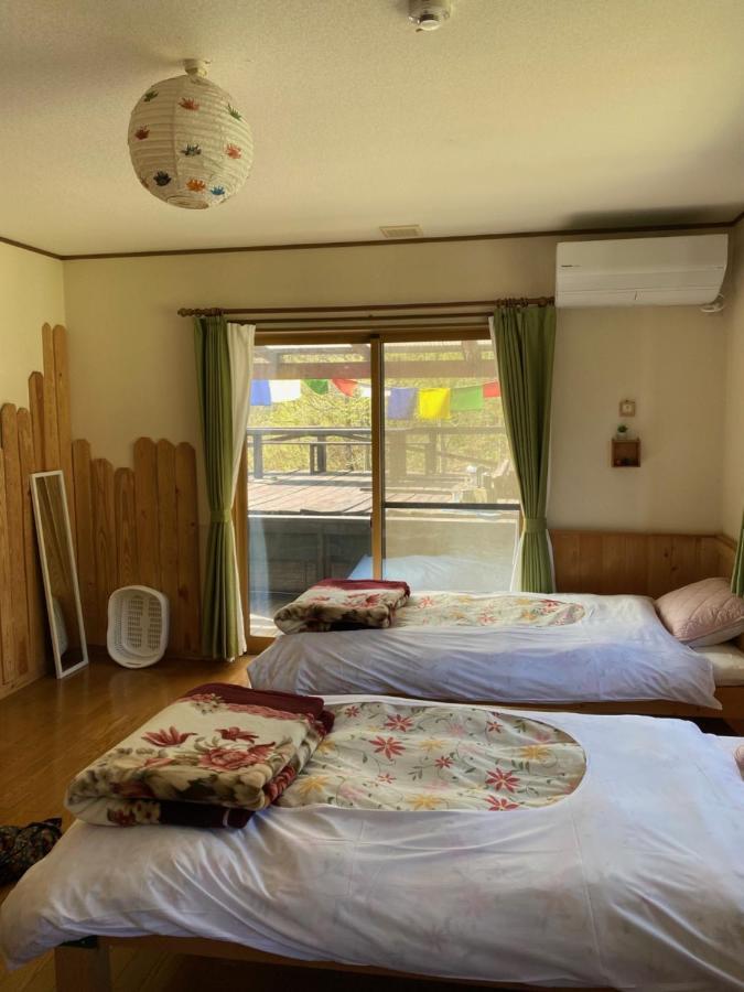 Azumino Backpackers 山の風 Hotel Matsukawa Ngoại thất bức ảnh